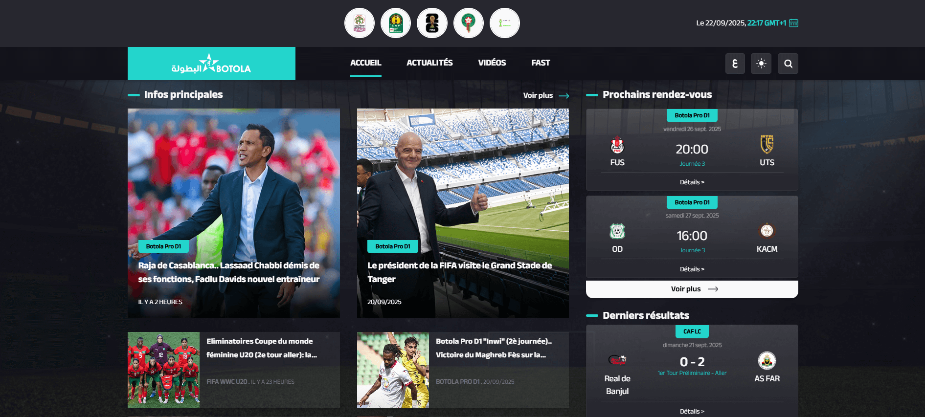 botola website cover